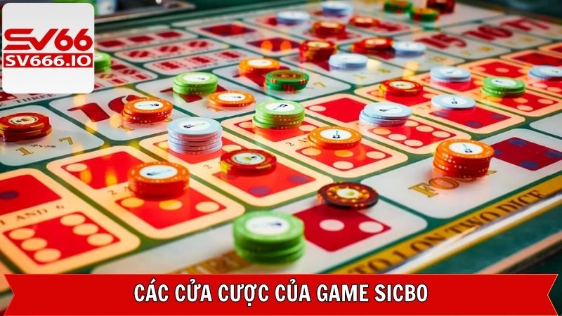 Top các loại cược Sicbo cuốn hút