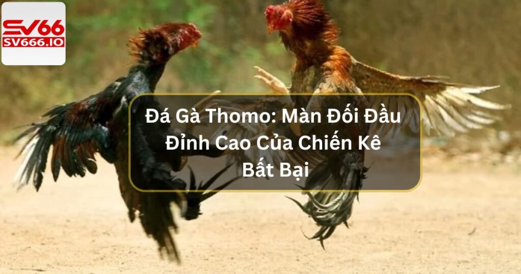 Đá Gà Thomo: Màn Đối Đầu Đỉnh Cao Của Chiến Kê Bất Bại