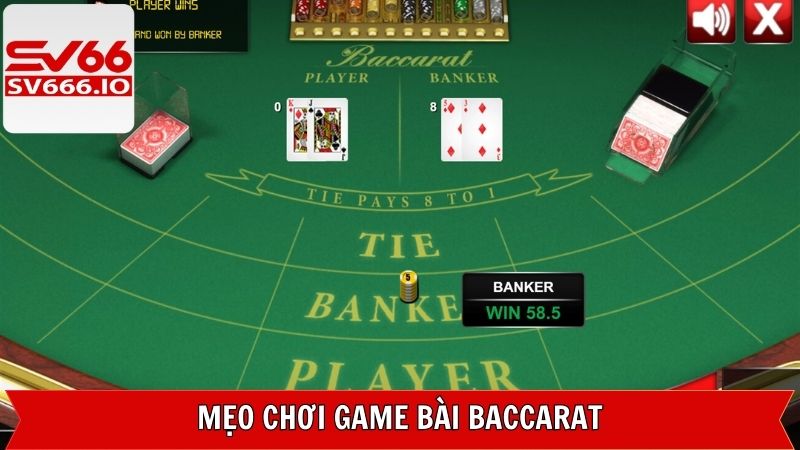 Tổng hợp một vài chiến lược đánh baccarat cực hiệu quả 